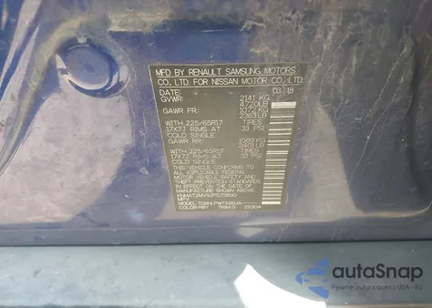 2018 Nissan Rogue S from USA, damaged, VIN KNMAT2MV9JP573890